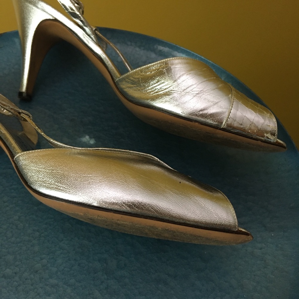 Silver Slingbacks - Picture 6 of 6